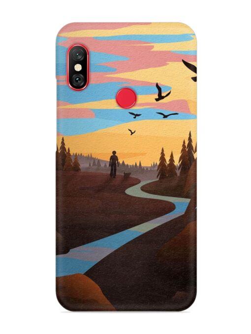 Natural Landscape Art Snap Case for Xiaomi Mi A2