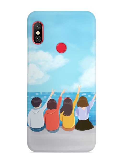 Happy Kids Snap Case for Xiaomi Mi A2 Zapvi