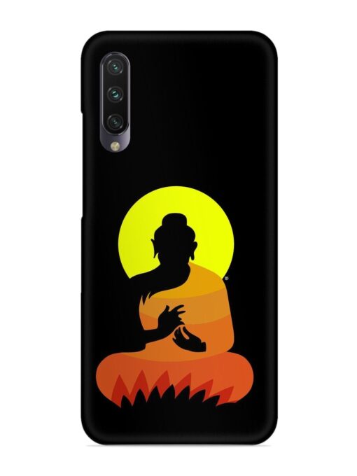 Buddha Art Black Snap Case for Xiaomi Mi A3