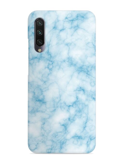 Blue White Natural Marble Snap Case for Xiaomi Mi A3