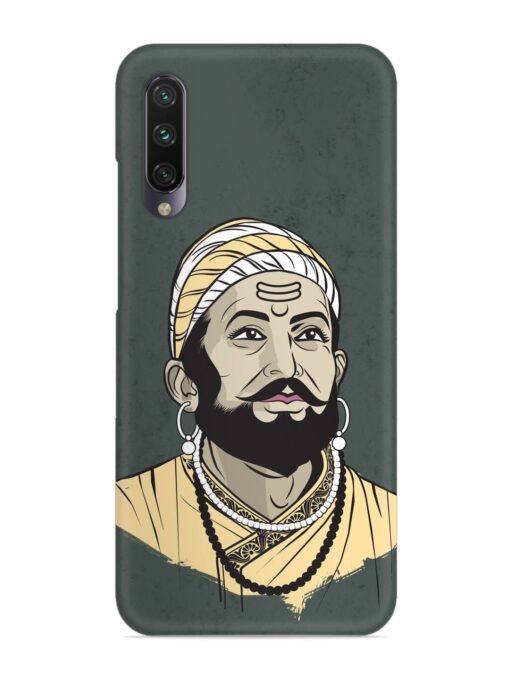 Shivaji Maharaj Vector Art Snap Case for Xiaomi Mi A3 Zapvi