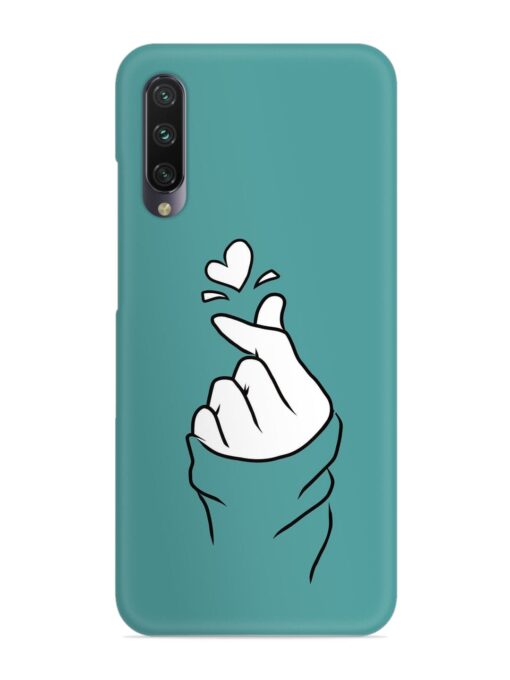 Korean Heart Sign Art Snap Case for Xiaomi Mi A3 Zapvi