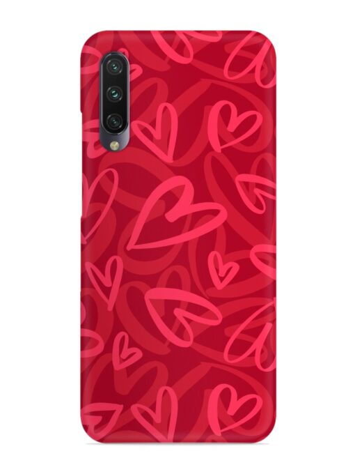 Seamless Romantic Pattern Snap Case for Xiaomi Mi A3