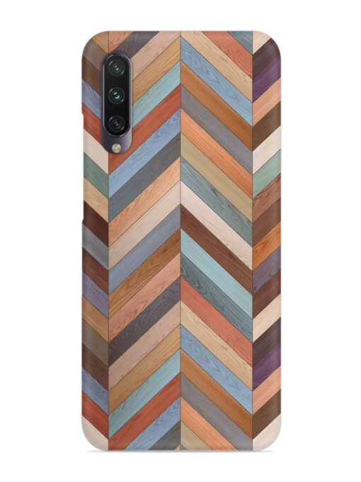 Seamless Wood Parquet Snap Case for Xiaomi Mi A3