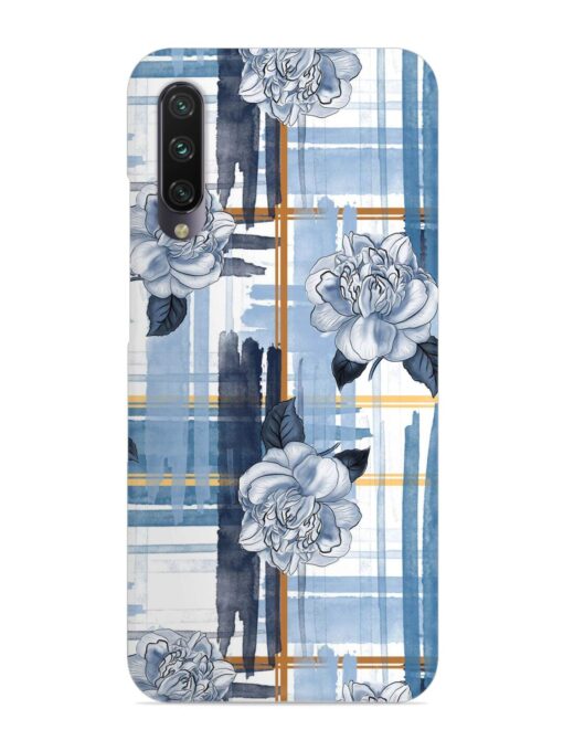 Watercolor Pattern Rose Snap Case for Xiaomi Mi A3 Zapvi