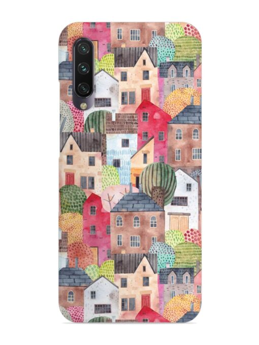 Abstract Seamless Pattern Snap Case for Xiaomi Mi A3 Zapvi