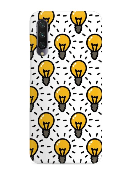 Light Bulb Seamless Snap Case for Xiaomi Mi A3 Zapvi