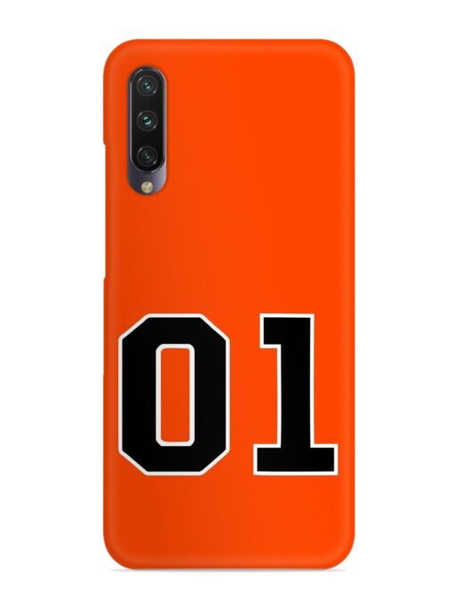 01 Number Snap Case for Xiaomi Mi A3 Zapvi