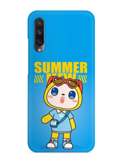 Summer Mew Cartoon Snap Case for Xiaomi Mi A3 Zapvi