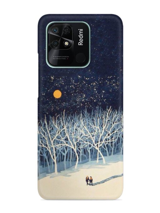 Full Moon Snowshoe Tour Snap Case for Xiaomi Redmi 10