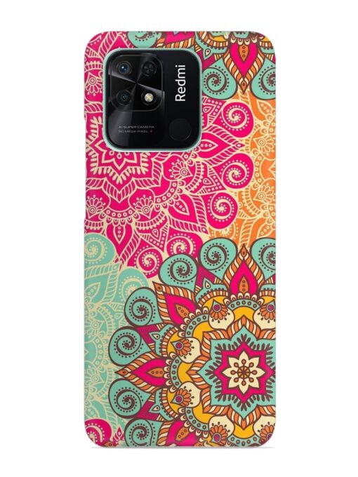 Mandala Seamless Snap Case for Xiaomi Redmi 10 Zapvi