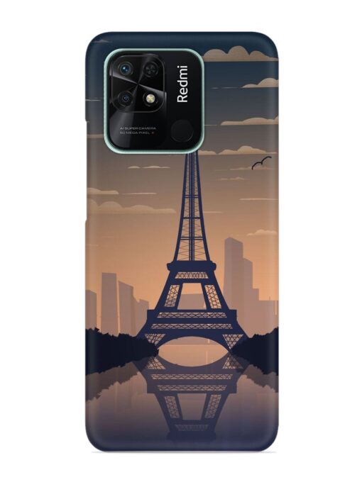 France Paris Eiffel Tower Gradient Snap Case for Xiaomi Redmi 10