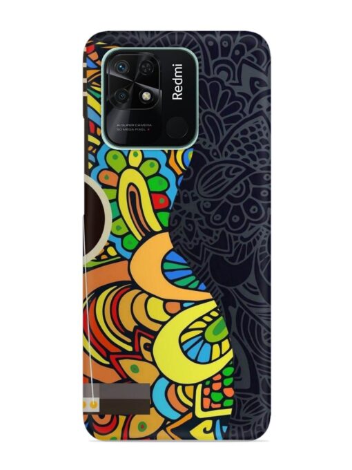 Guitar Vector Art Snap Case for Xiaomi Redmi 10 Zapvi