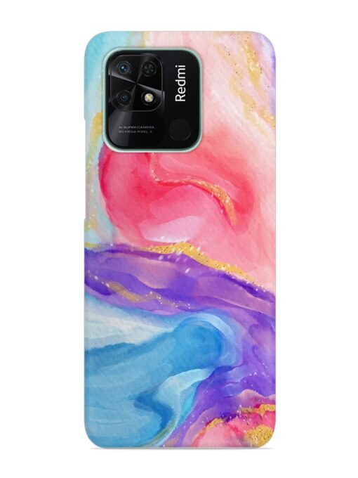 Watercolor Gradient Snap Case for Xiaomi Redmi 10