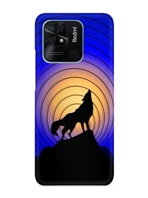 Fox Roaring Design Snap Case for Xiaomi Redmi 10