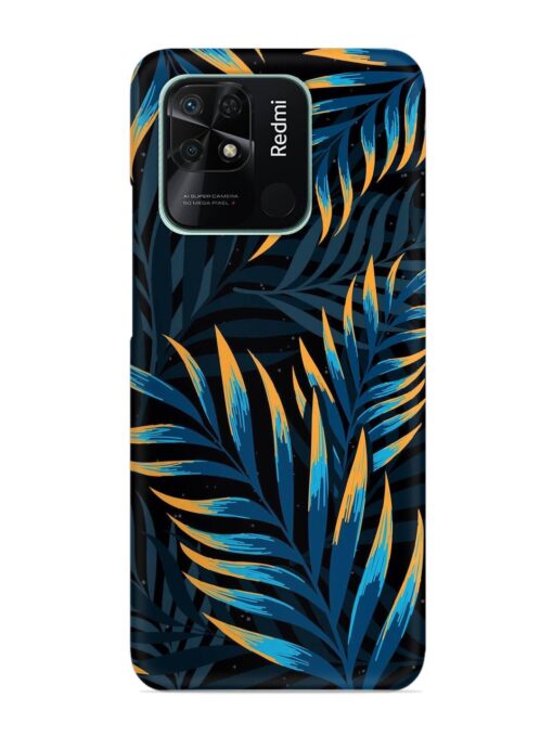 Abstract Leaf Art Snap Case for Xiaomi Redmi 10 Zapvi