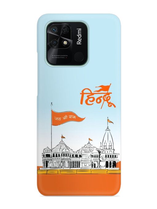 Ram Mandir Hindu Snap Case for Xiaomi Redmi 10