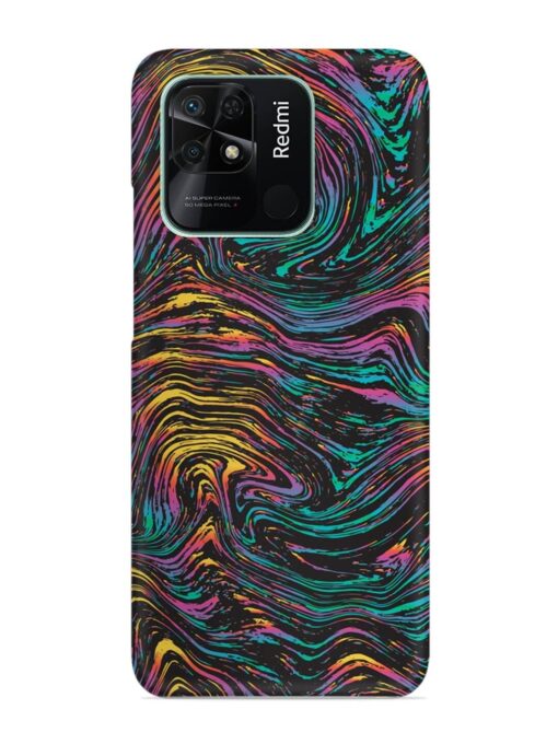 Abstract Liquid Colors Snap Case for Xiaomi Redmi 10 Zapvi