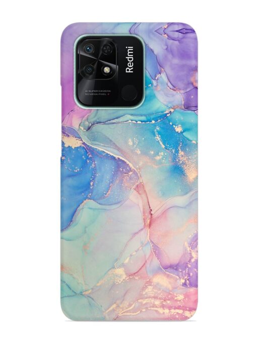 Alcohol Ink Colors Snap Case for Xiaomi Redmi 10