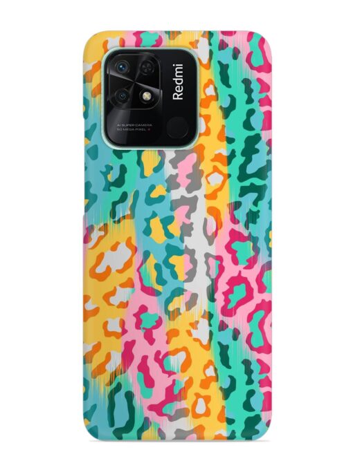 Seamless Vector Colorful Snap Case for Xiaomi Redmi 10 Zapvi