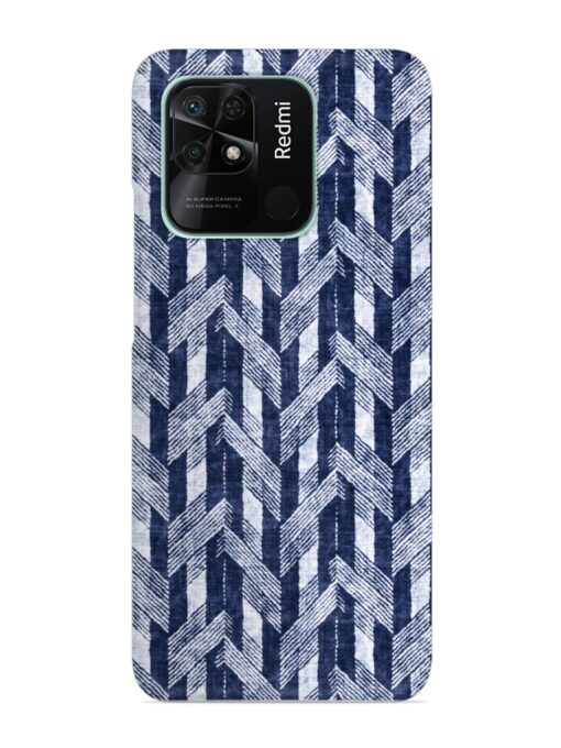 Abstract Herringbone Motif Snap Case for Xiaomi Redmi 10 Zapvi