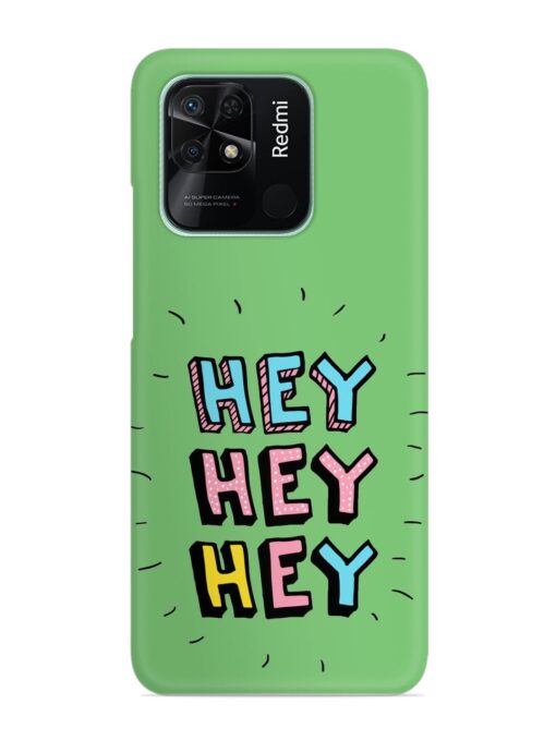 Hey Vector Cartoon Snap Case for Xiaomi Redmi 10