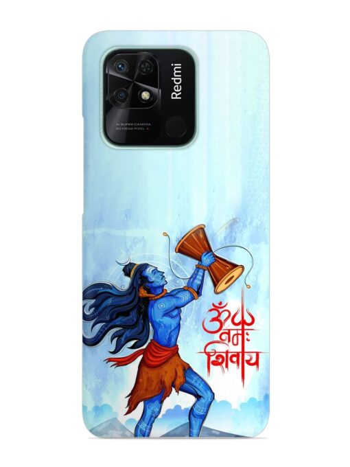 Illustration Lord Shiva Snap Case for Xiaomi Redmi 10 Zapvi