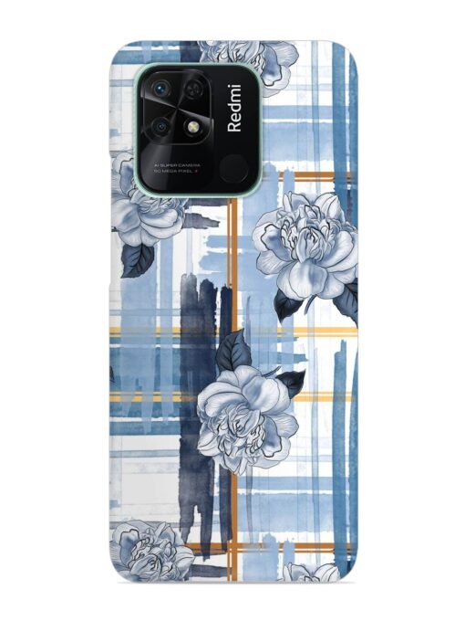 Watercolor Pattern Rose Snap Case for Xiaomi Redmi 10 Zapvi