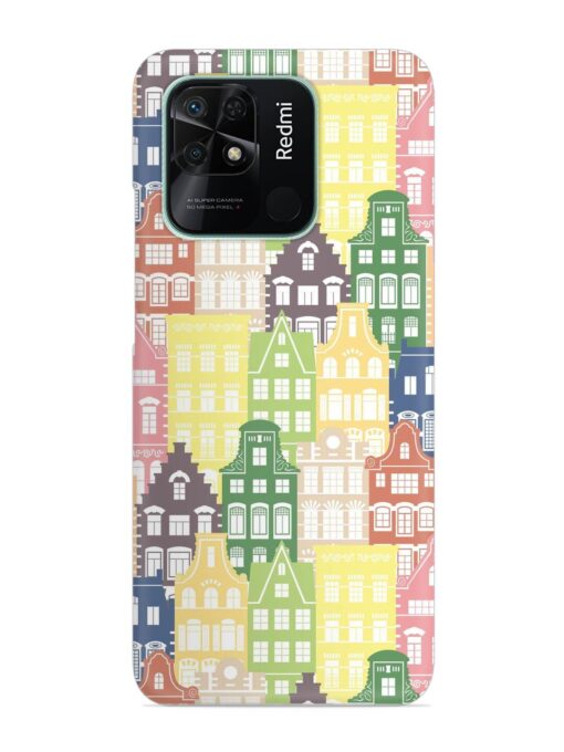 Seamless Shapes Pattern Snap Case for Xiaomi Redmi 10 Zapvi