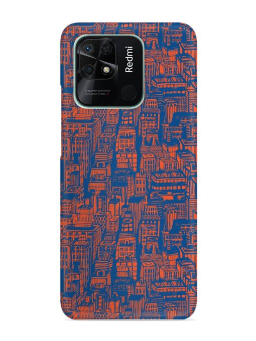 Hand Drawn Seamless Snap Case for Xiaomi Redmi 10