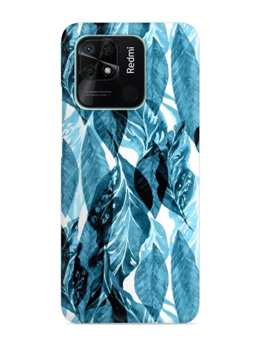 Leaves Pattern Jungle Snap Case for Xiaomi Redmi 10