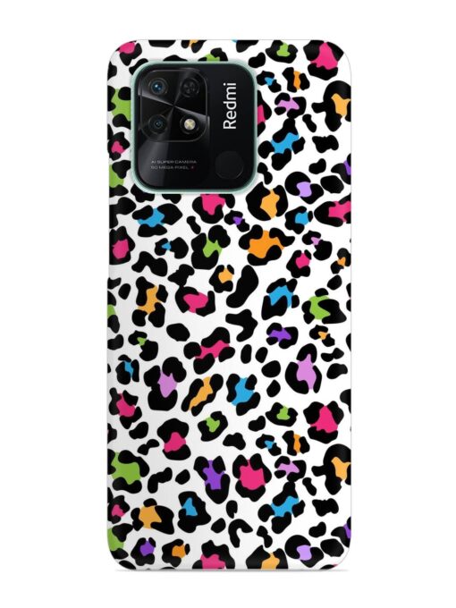 Seamless Leopard Pattern Snap Case for Xiaomi Redmi 10 Zapvi