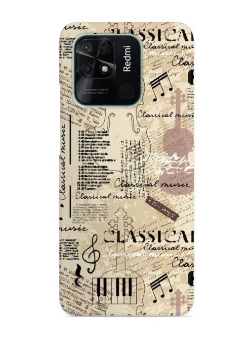 Classical Music Lpattern Snap Case for Xiaomi Redmi 10