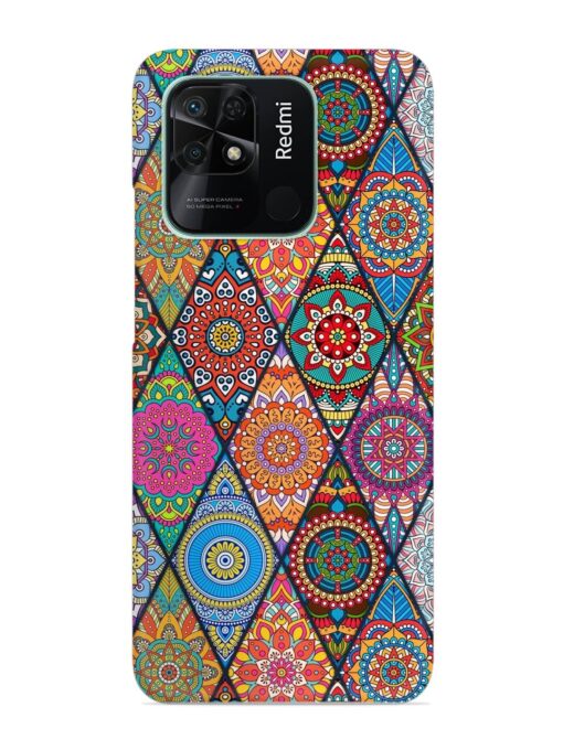 Seamless Tile Pattern Snap Case for Xiaomi Redmi 10