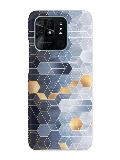 Geometric Abstraction Hexagons Snap Case for Xiaomi Redmi 10