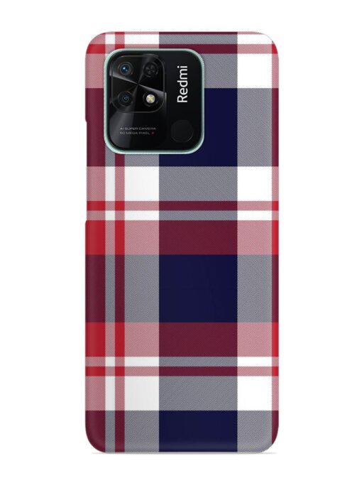 Classic Plaid Tartan Snap Case for Xiaomi Redmi 10