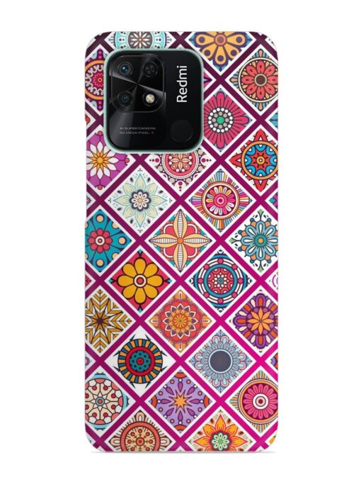 Seamless Tile Pattern Snap Case for Xiaomi Redmi 10