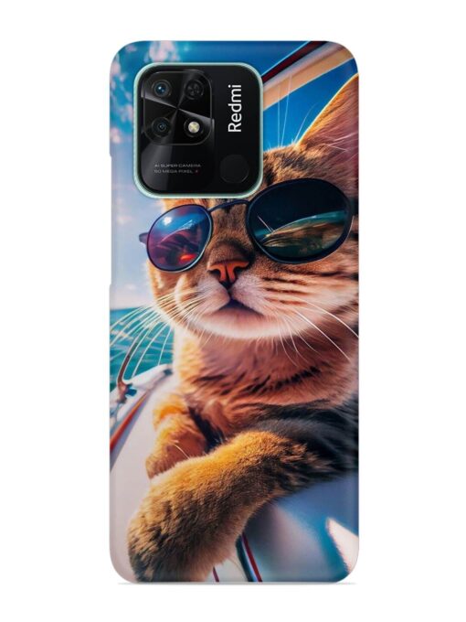 Cat In Style Snap Case for Xiaomi Redmi 10 Zapvi