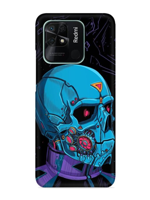 Skull Robo Vector Snap Case for Xiaomi Redmi 10