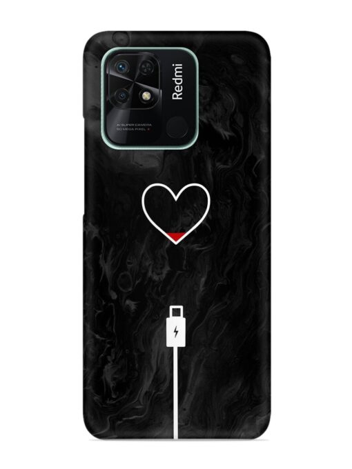 Heart Charging Vector Snap Case for Xiaomi Redmi 10 Zapvi