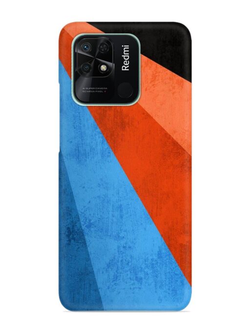 Modern Matte Abstract Snap Case for Xiaomi Redmi 10 Zapvi