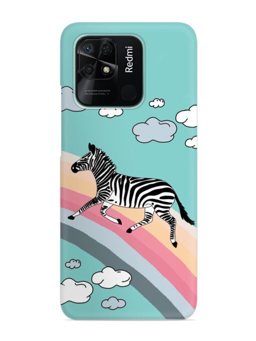 Running Zebra Snap Case for Xiaomi Redmi 10 Zapvi