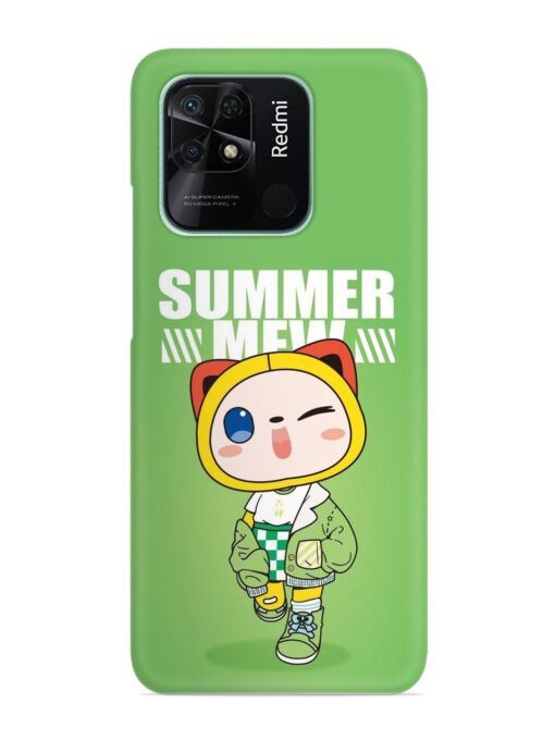 Summer Mew Snap Case for Xiaomi Redmi 10