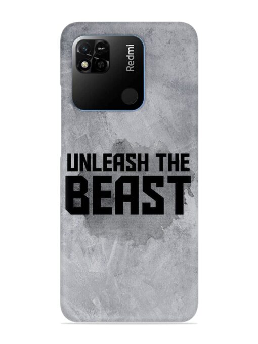 Unleash The Beast Snap Case for Xiaomi Redmi 10A Zapvi