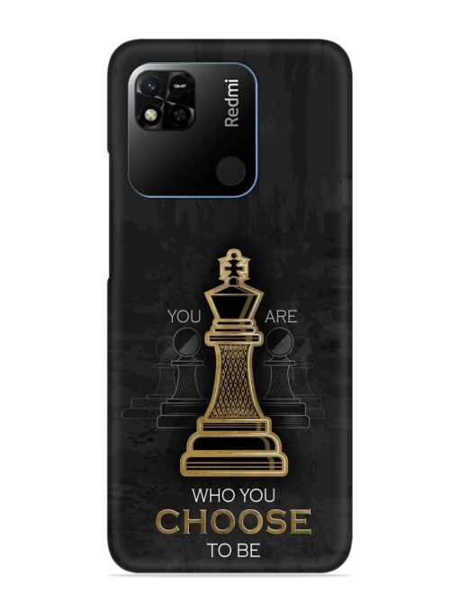 You Are Who Choose To Be Snap Case for Xiaomi Redmi 10A Zapvi