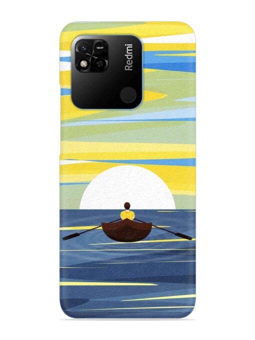 Rowing Person Ferry Paddle Snap Case for Xiaomi Redmi 10A Zapvi