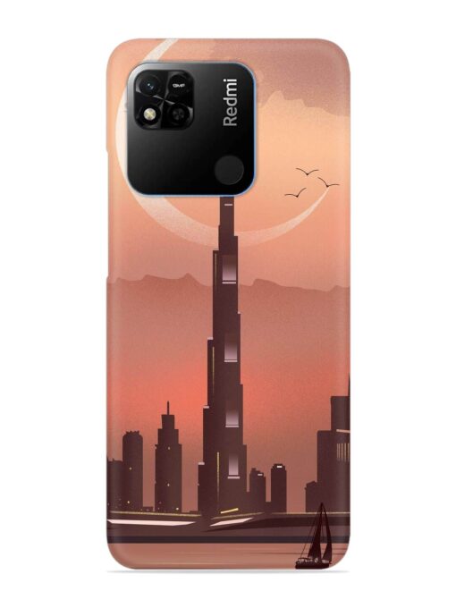 Landmark Burj Khalifa Snap Case for Xiaomi Redmi 10A Zapvi