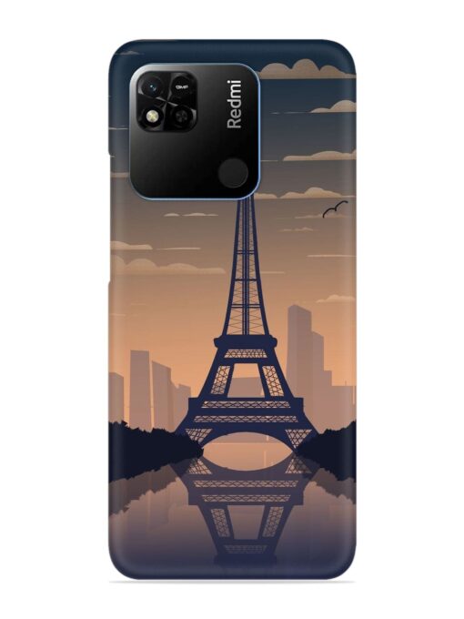 France Paris Eiffel Tower Gradient Snap Case for Xiaomi Redmi 10A Zapvi