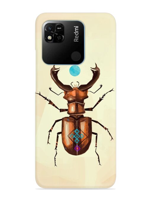 Stag Beetle Vector Snap Case for Xiaomi Redmi 10A Zapvi