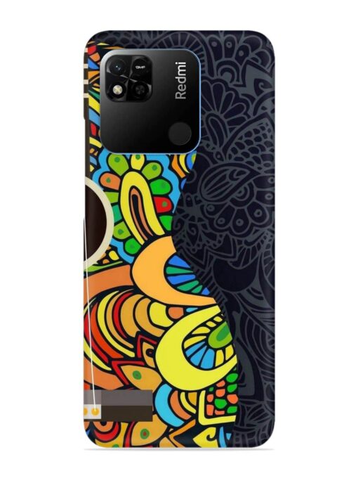 Guitar Vector Art Snap Case for Xiaomi Redmi 10A